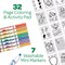 Coloring &#x26; Activity Pad with Markers, Paw Patrol, Pack of 3